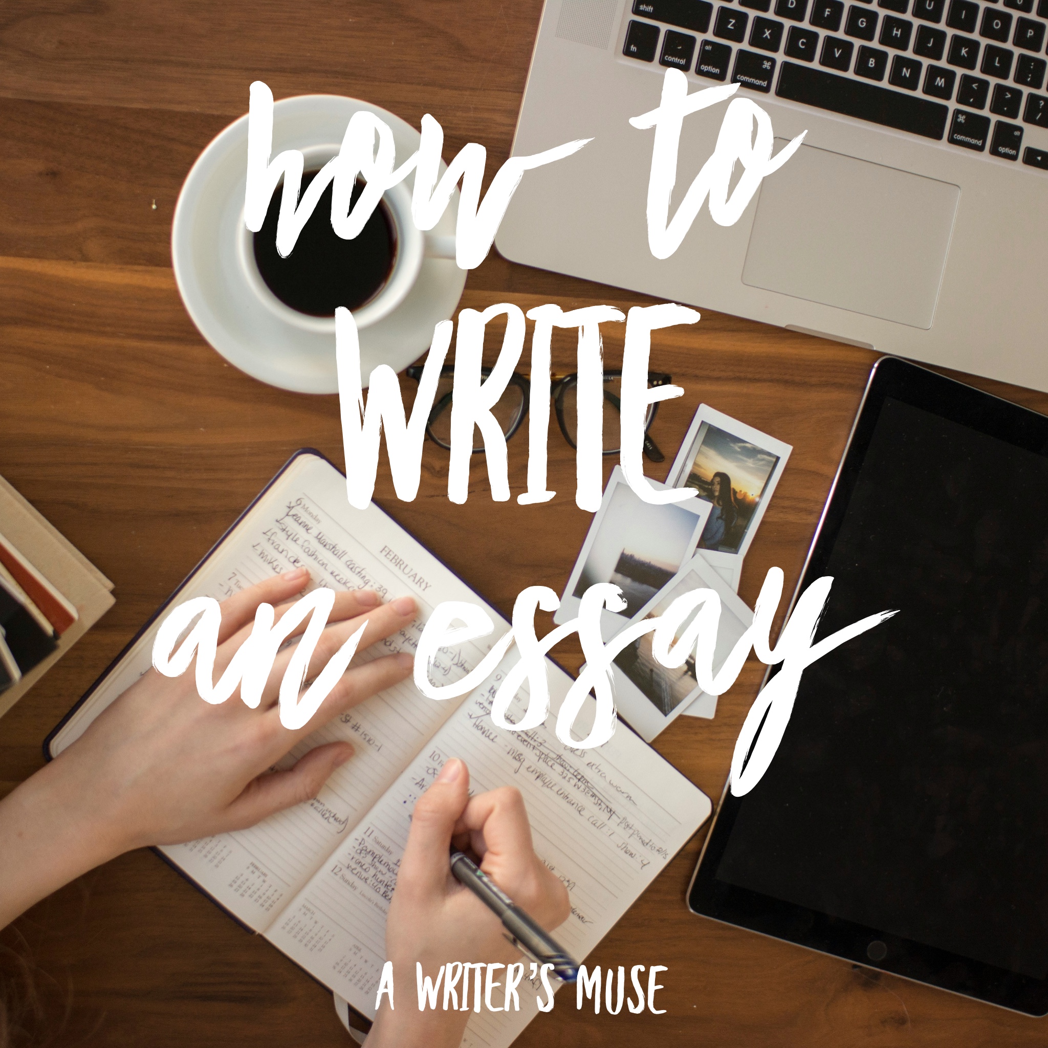 How to write an essay for a class project.